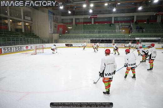 2022-09-24 Valpellice Bulldogs-Hockey Fiemme 00542 Squadra